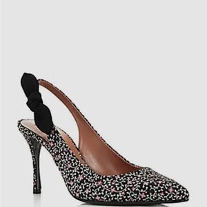 Tabitha Simmons Millie sling back pointed toe pumps